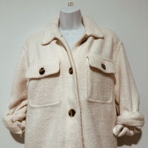 Super soft buttoned sweater